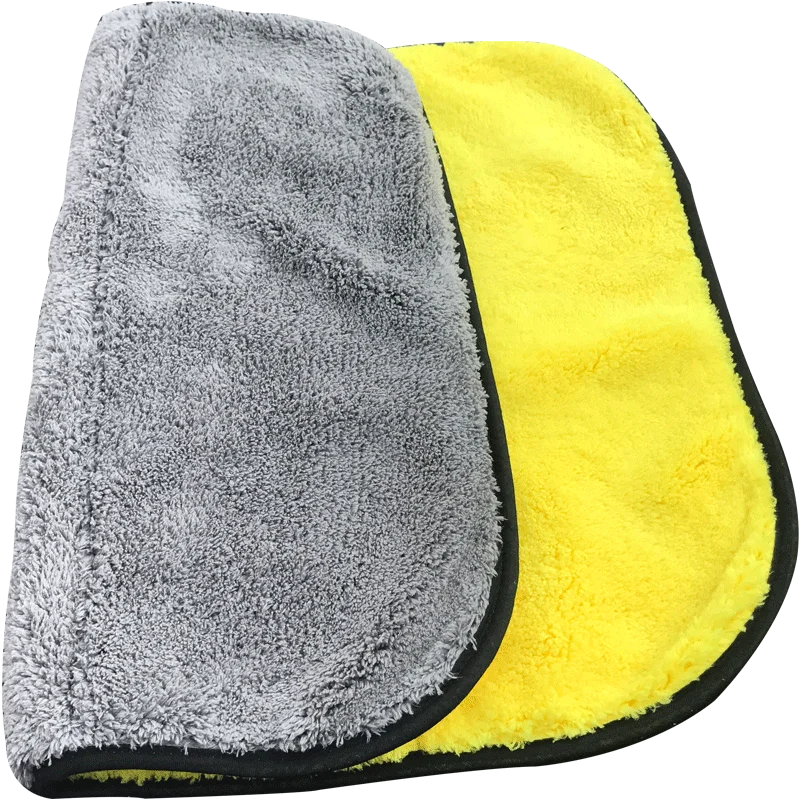 1000gsm Drying Towel Large Coral Fleece Microfiber Cleaning Towels for Car Wash