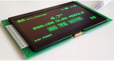 
4.7 inch graphic display module SSD1322 256x128 oled module 