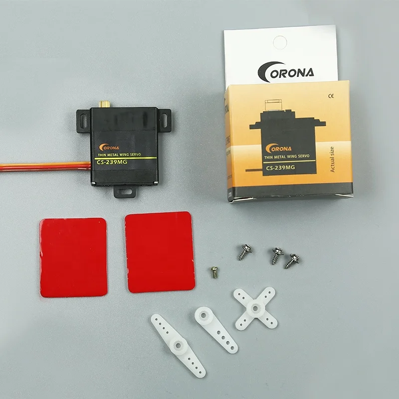 Corona CS239MG 4 8 V/6 0 V мини металлический редуктор Rc грузовик автомобиль сервопривод