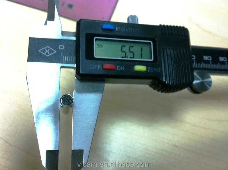 Super mini borescope endoscope 6mm waterproof inspection camera with 20m cable and DVR function