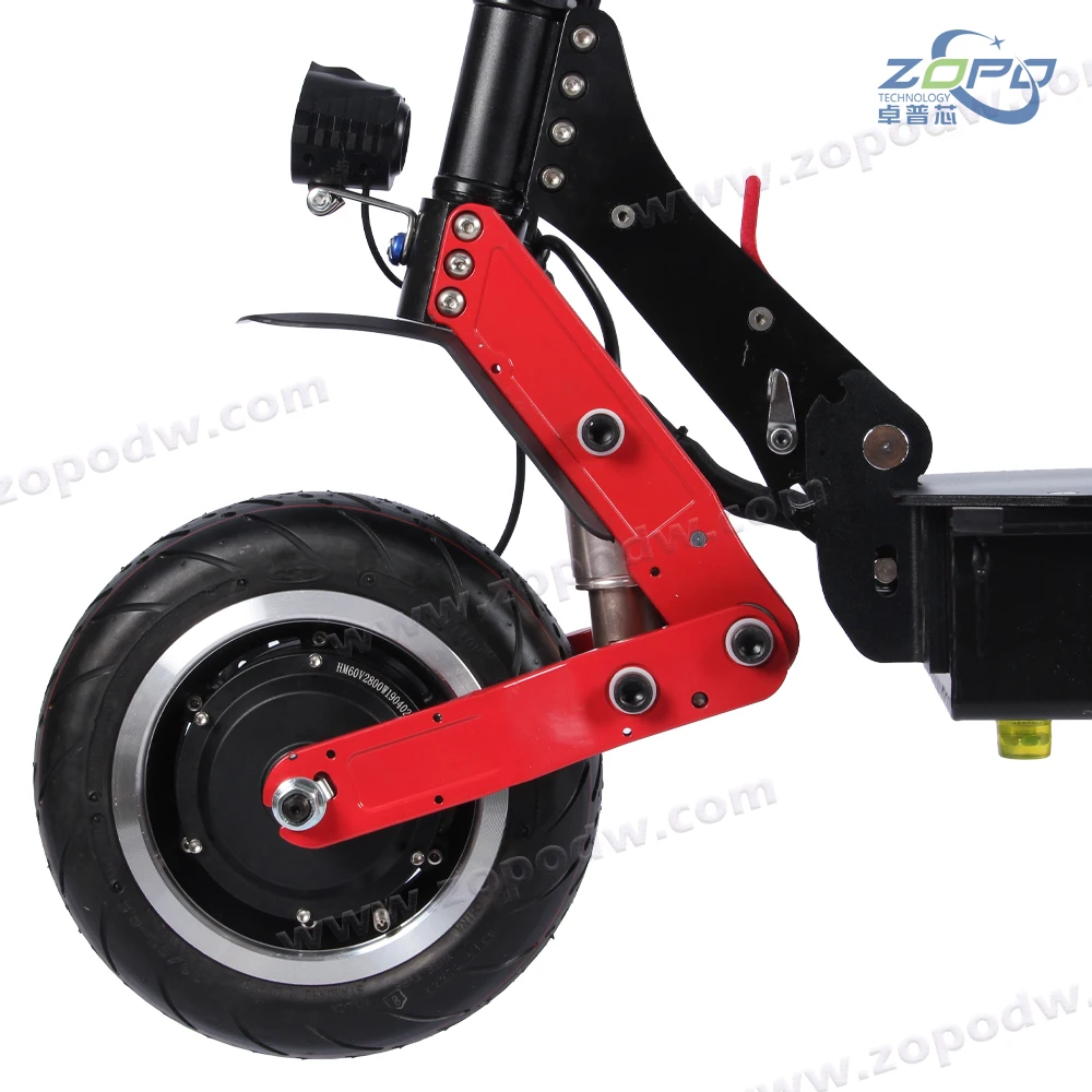 
60V 5600W dual motor powerful electric motorcycle scooters 11inch High Quality long range foldable off road tire and Road tire 