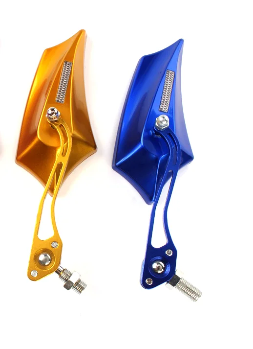 Алюминиевое зеркало заднего вида для мотоциклов с обратимым боковым зеркалом заднего вида мотоцикла