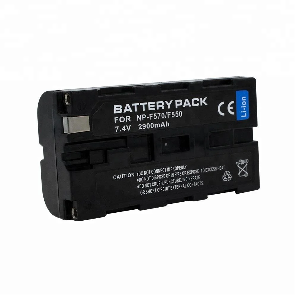 2900mAh NP-F550 NP F550 NPF550 Camera Battery for Sony NP-F330 NP-F530 NP-F570 NP-F730 NP-F750 Hi-8 GV-D200 D800 TRV81 SC55 L10