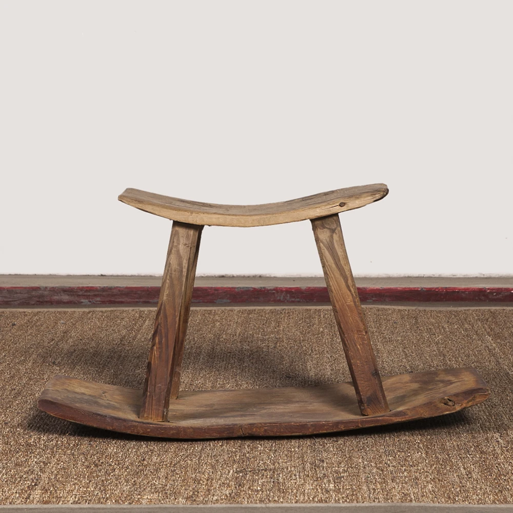 
Hot selling antique reclaimed natural wooden stool 