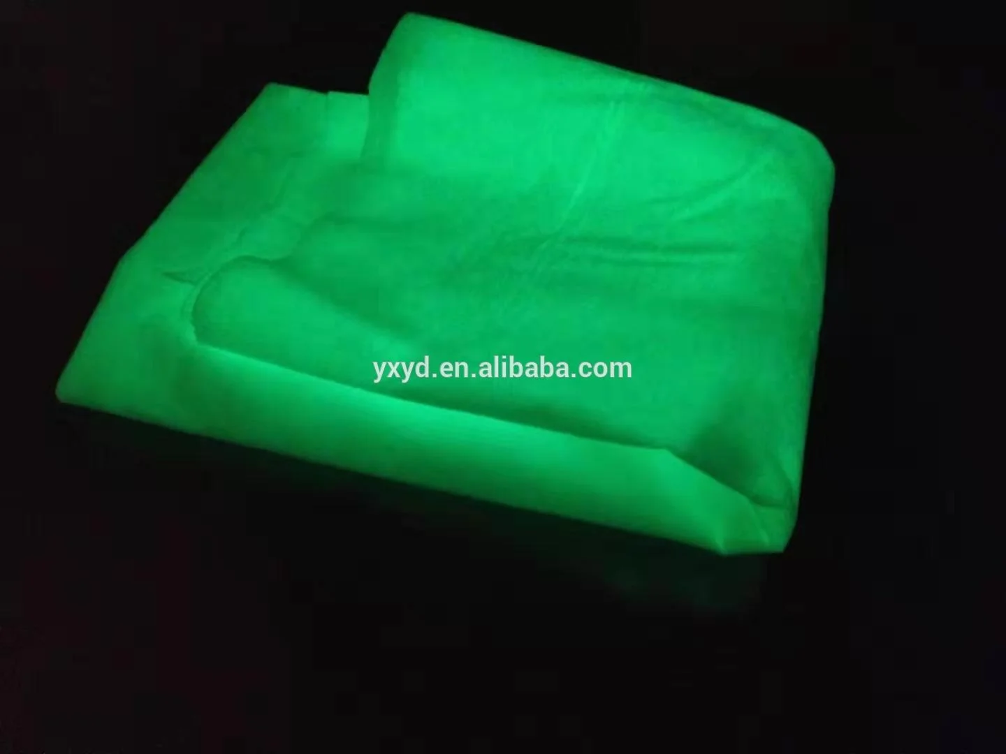 
Glow in the dark 100% Polyester fiber fabric with EN71 