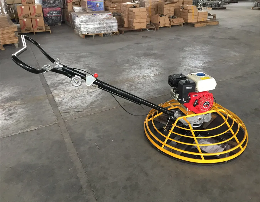 Gasoline concrete power trowel machine 1000mm with GX160