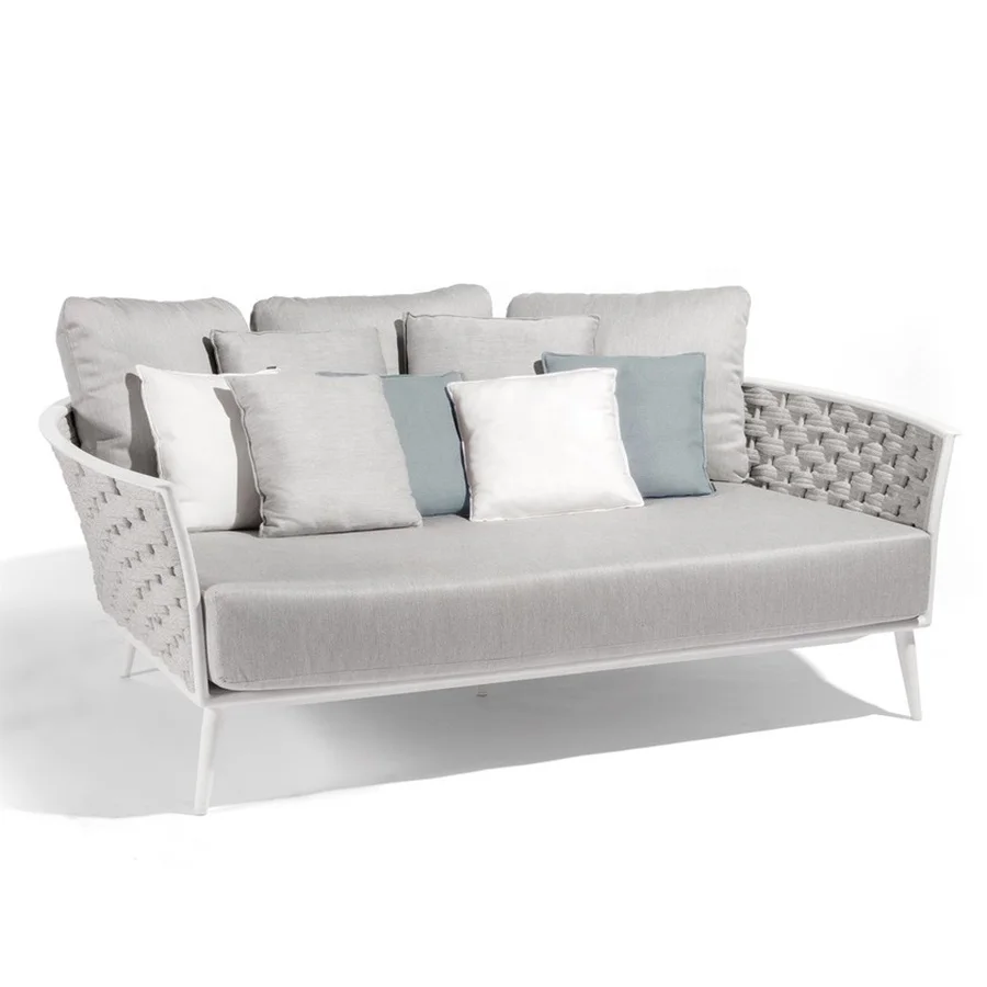 Garden set Outdoor Furniture Beach Chair rattan outdoor round bed pool lounge rattan  sunbed outdoor