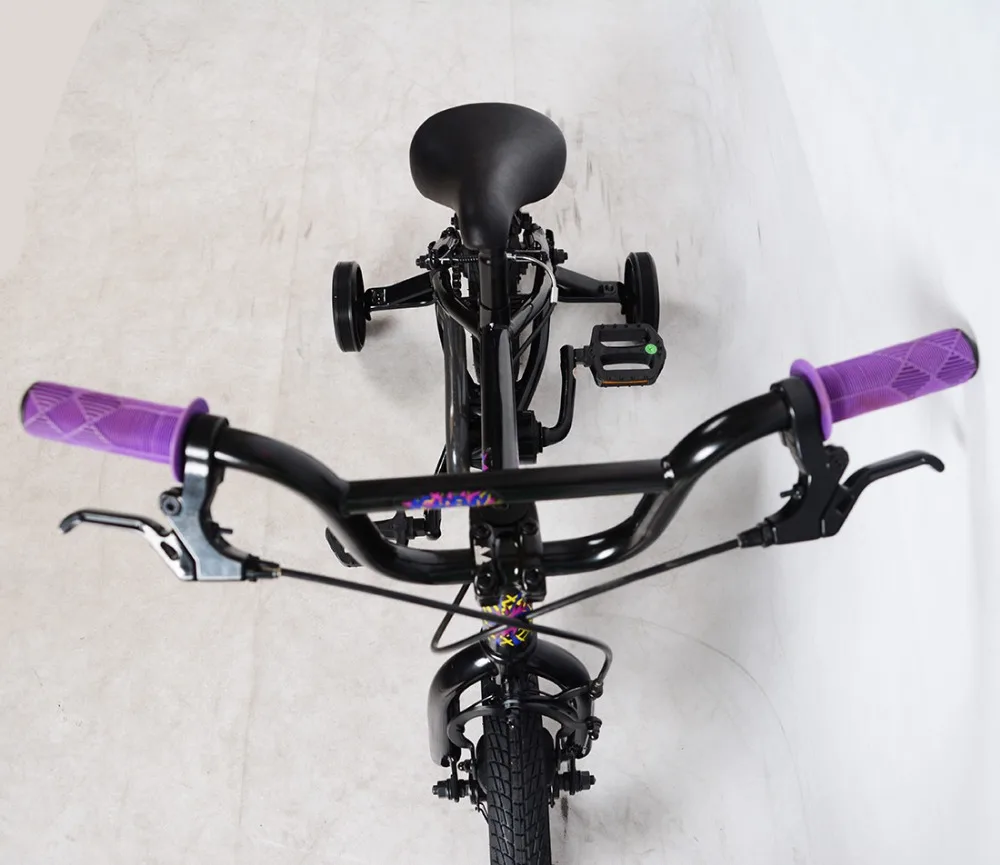 Most popular 12 inch steel frame children small bmx bike with training wheels