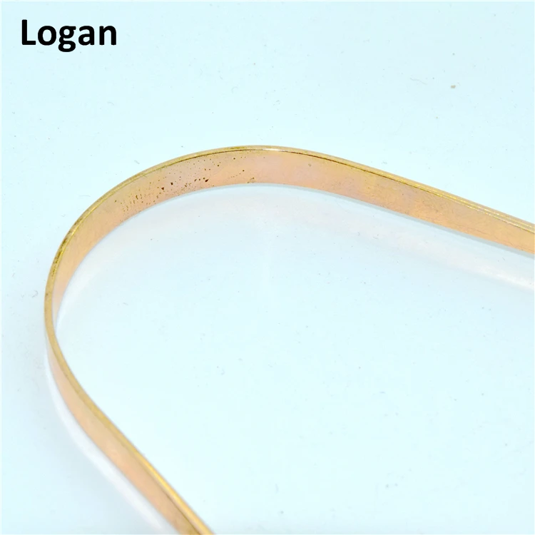 Скребок для очистки языка из меди высокого качества, 100% из чистой меди