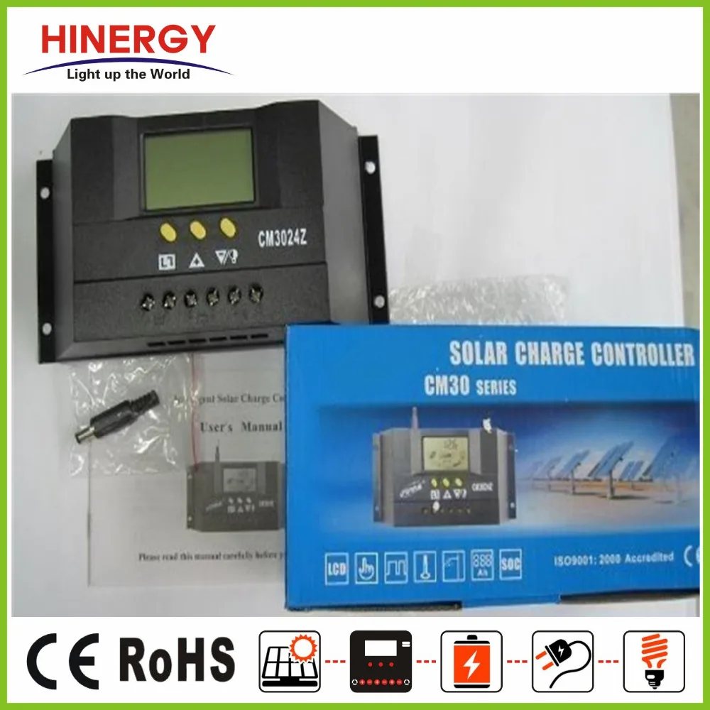 10A CE ROHS Solar Charge Controller 12V Manual PWM Solar Charge Controller