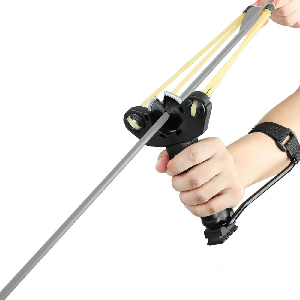Powerful Multi-function Archery Target Shooting Catapult Hunting bow Fishing slingshot