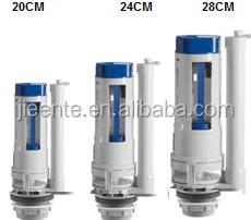 
pressure flushing of toilet tank fitting 