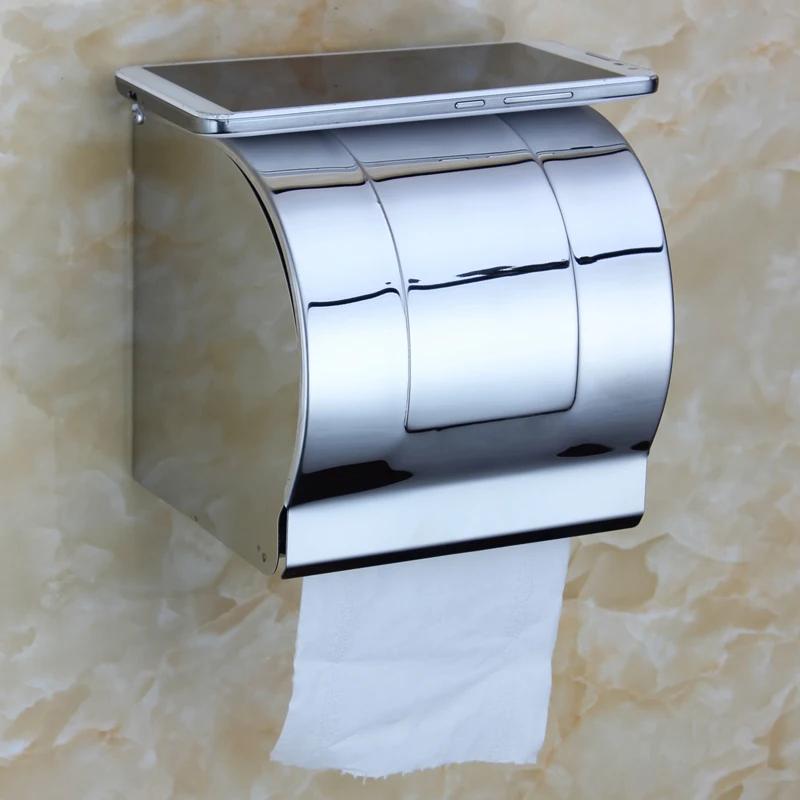 Direct sale wall stainless steel paper towel holder with roll