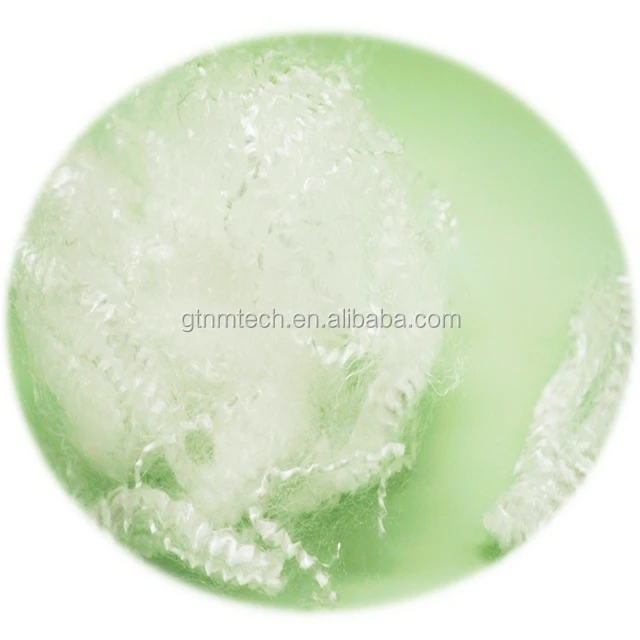 
Filling Grade Siliconized Polypropylene PP staple fiber 6Dx51mm for Pillow Stuffing 