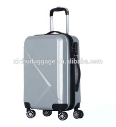 Cheap trolley luggage suitcase sets promotional bags abs cover hard suitcase from china