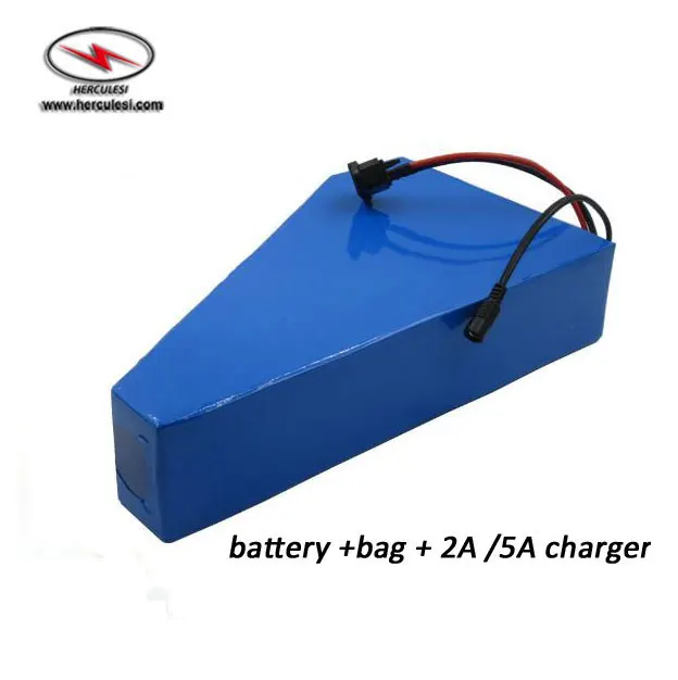 Треугольная аккумуляторная батарея для электровелосипеда 3000 Вт, 72 в, литий-ионная аккумуляторная батарея 25 Ач, используется в 18650GA3500 Cell