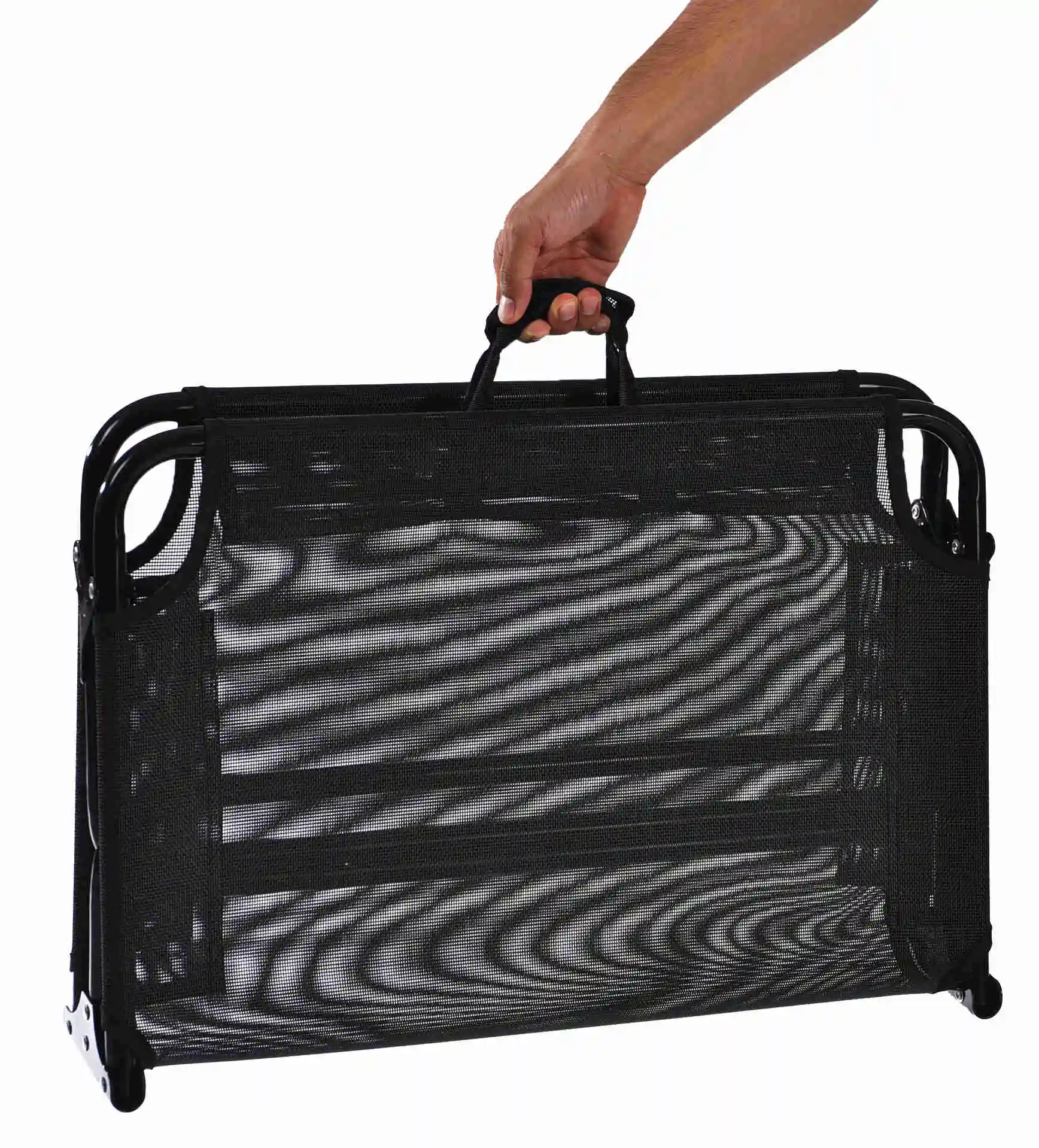 Portable Dog Bed Mesh Breathable Fabric Steel Frame Outdoor Dog Bed Elevated Folding Dog Bed Pet Product