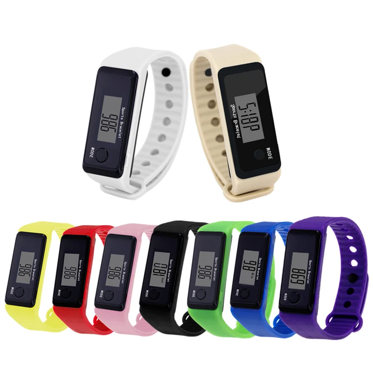 smart luminous waterproof pedometer for running at night