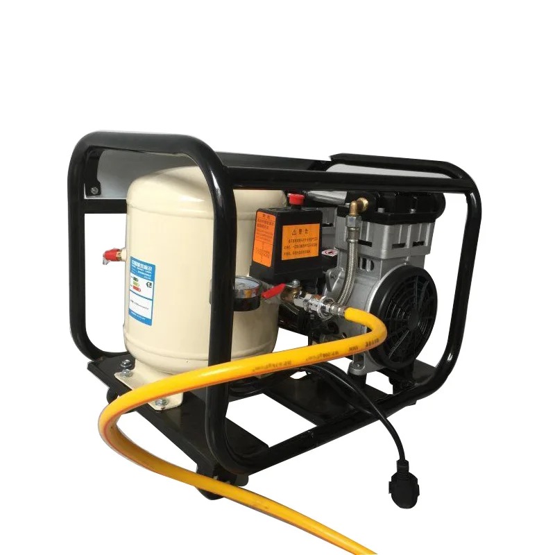 Воздушный компрессор 110 В/220 В 8 бар 1100 Вт воздушный насос для наружного корпуса ремонта полировки распыления краски откачки шин