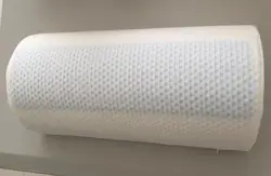 Half Moon Shape Pillow Lumbar Roll Bolster Memory Foam Foot Pillow Rest Cushion under Desk or on Chair