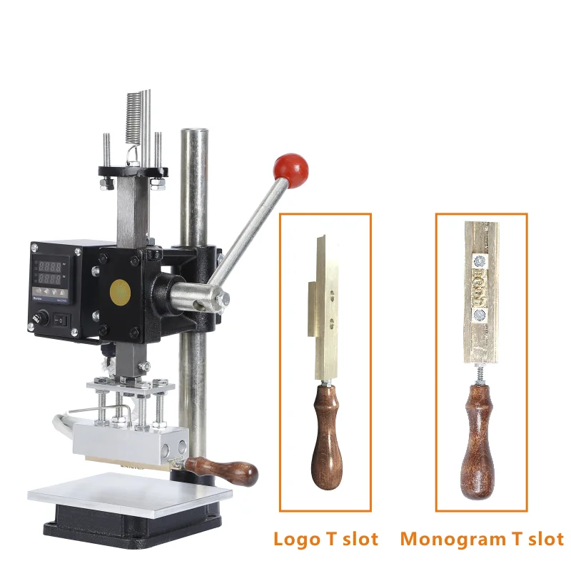 
heat press embossing machine for leather 