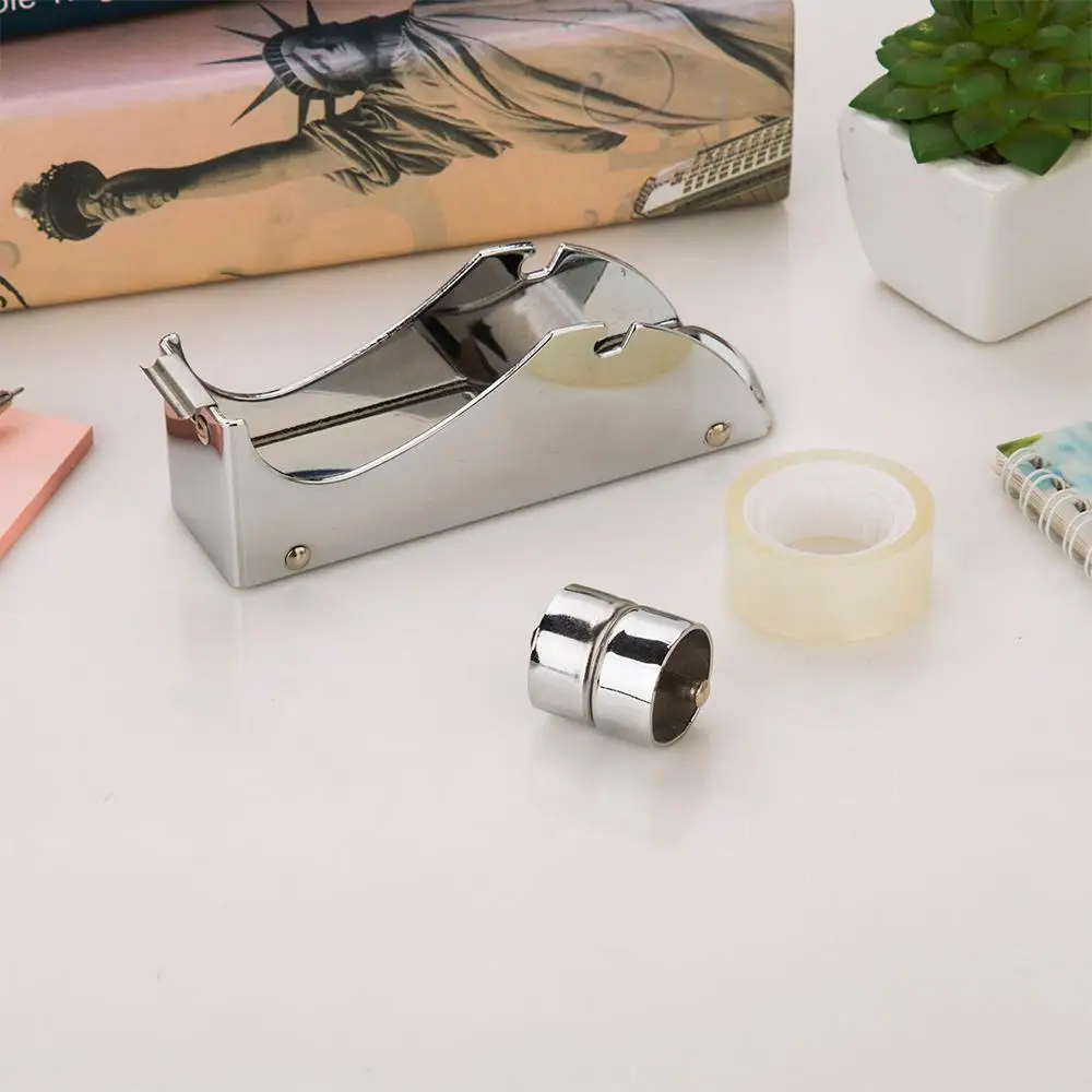 Chrome tape dispenser blade stationery set OEM & ODM