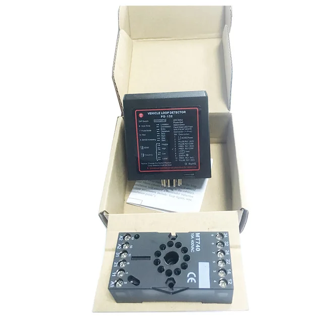Single Channel Inductive Vehicle Loop Detector for Industrial Control Systems