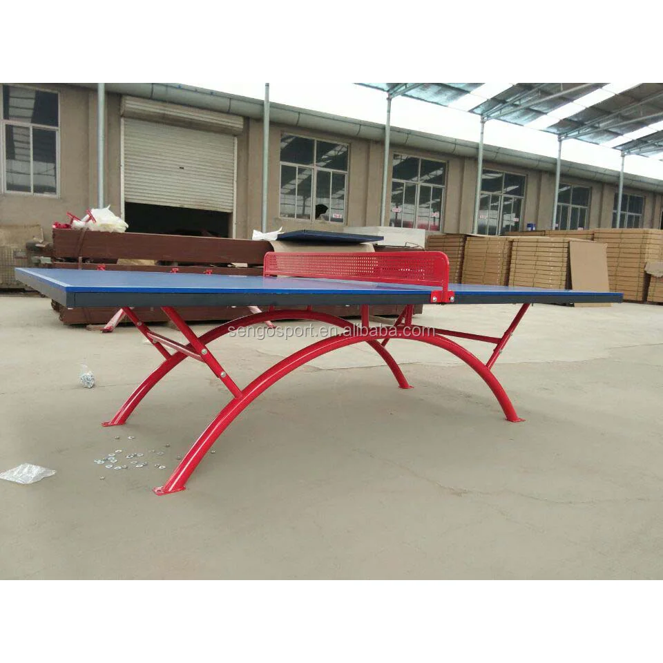 Outdoor TT table with SMC waterproof top table tennis table