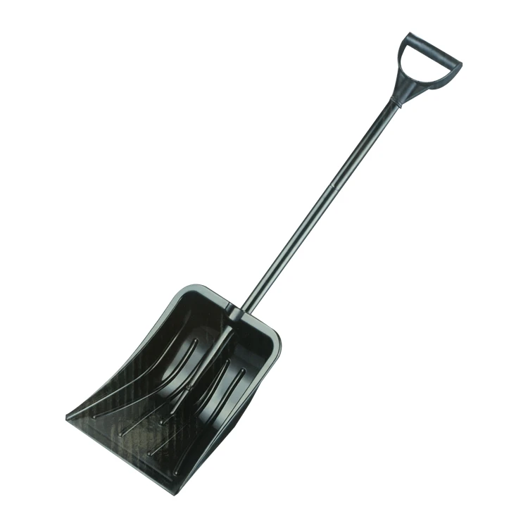 Оптовая продажа от производителя, ручной инструмент для сада на открытом воздухе, зимняя пластиковая лопата для снега с лезвием
