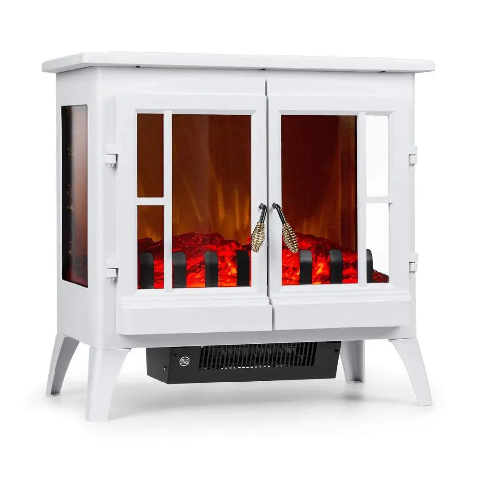 panorama 3 sided black decor flame effect large electric fireplace