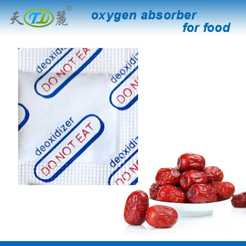
oxygen scavenger,High-efficency high quality oxygen absorber for dried food,nut,Antioxidant sachet for a 1-5 gallon bag 