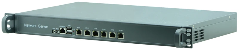 Intel D525 Промышленная аппаратный Брандмауэр Стойки Router1UD52SL/С 6 PCI Giagbit lan, VGA, RS232