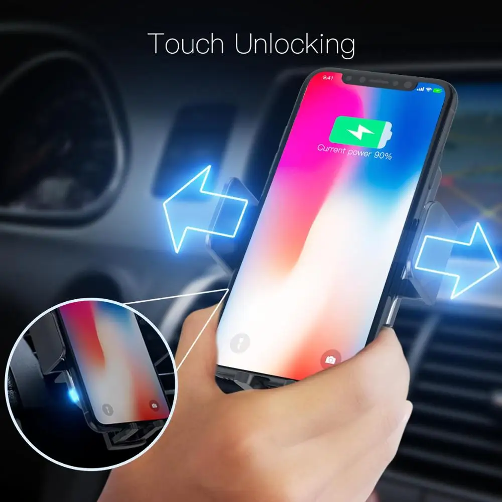 JAKCOM CH2 Smart Wireless Car Charger Holder Hot sale 2019 new arrivals cell phone accessories Wireless Charger