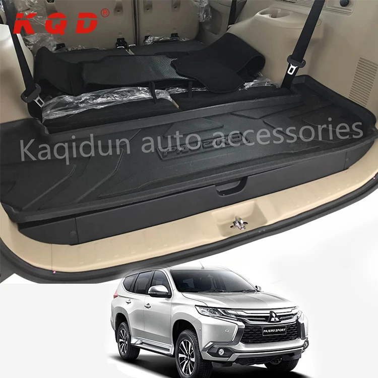 Коврики для заднего багажника TPO Mitsubishi montero sport 2016 2017