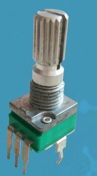 B5K 10K 20K 50K 100K 9mm single 5 pins switch potentiometer