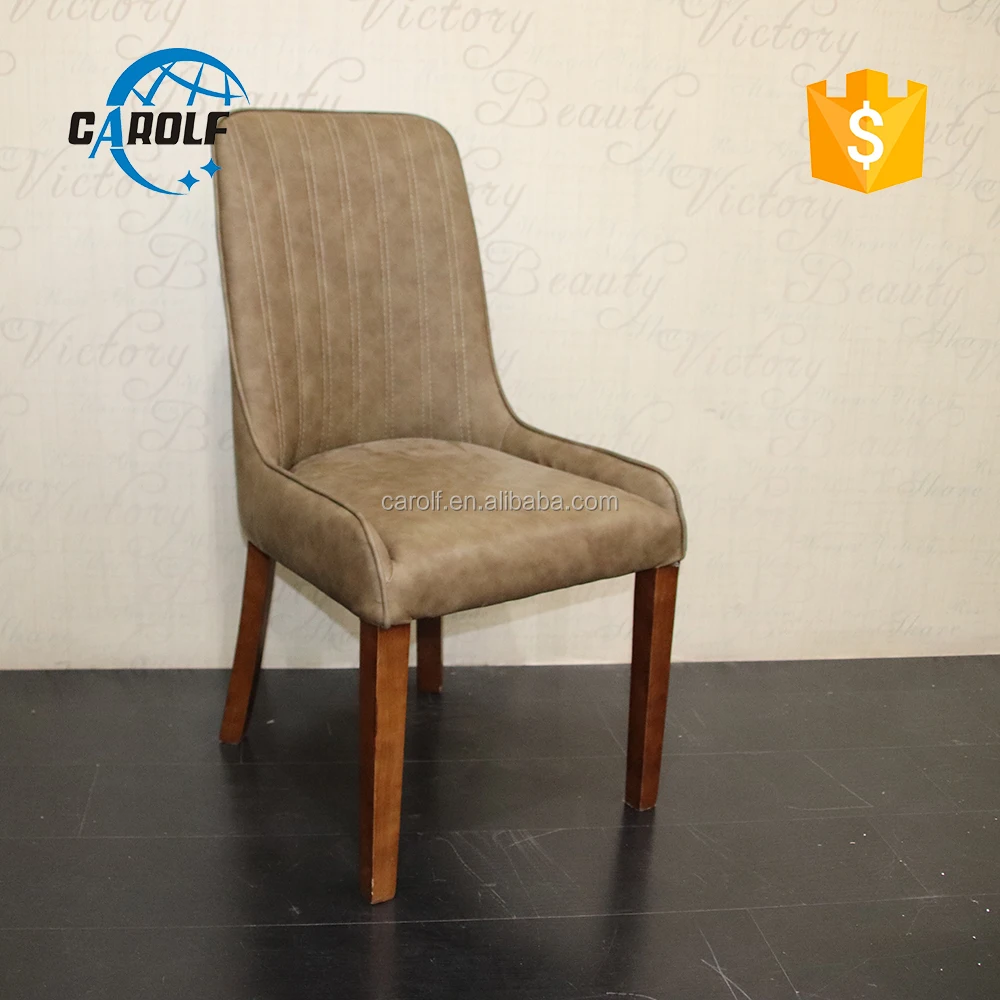 Роскошный кожаный стул с высокой спинкой