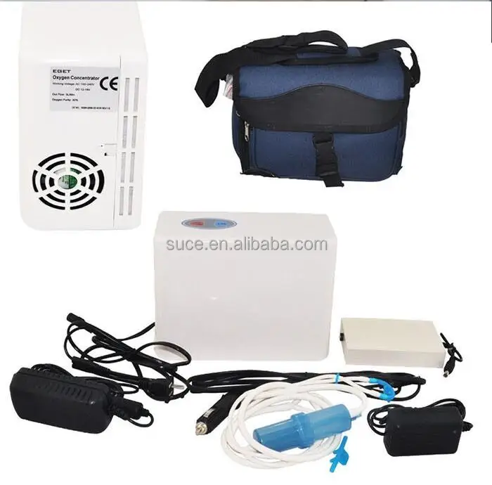 3L Cheap Mini battery portable oxygen concentrator with carry case