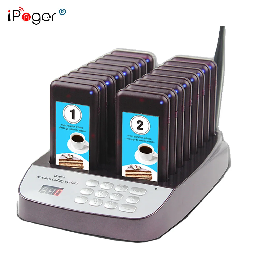 Хорошая цена беспроводной организации очереди управление coaster пейджер устройства