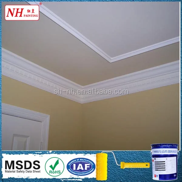Water based Transparent fireproof no sag ceiling paint
