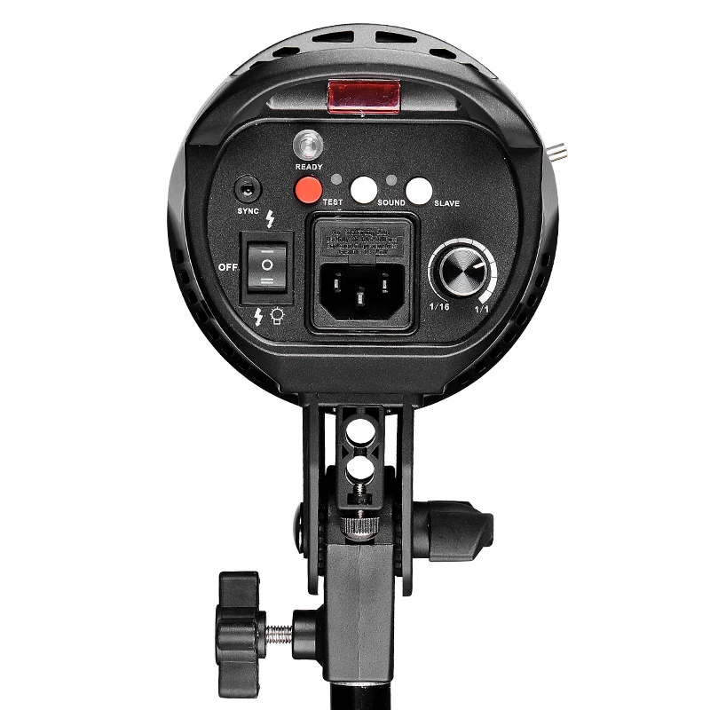 Dongguan Supplier Tolifo AC fotografia 5600k 180W portable flash strobe studio light with modeling lamp for portrait shooting