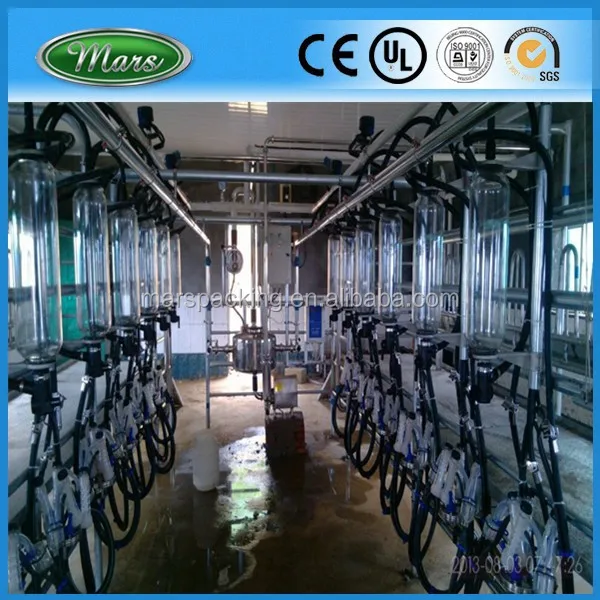 Portable Double Bucket Vaccum Electric Milker Milking Hall for Cows Goats CN;JIA Farms 220v 95kg Mars CE