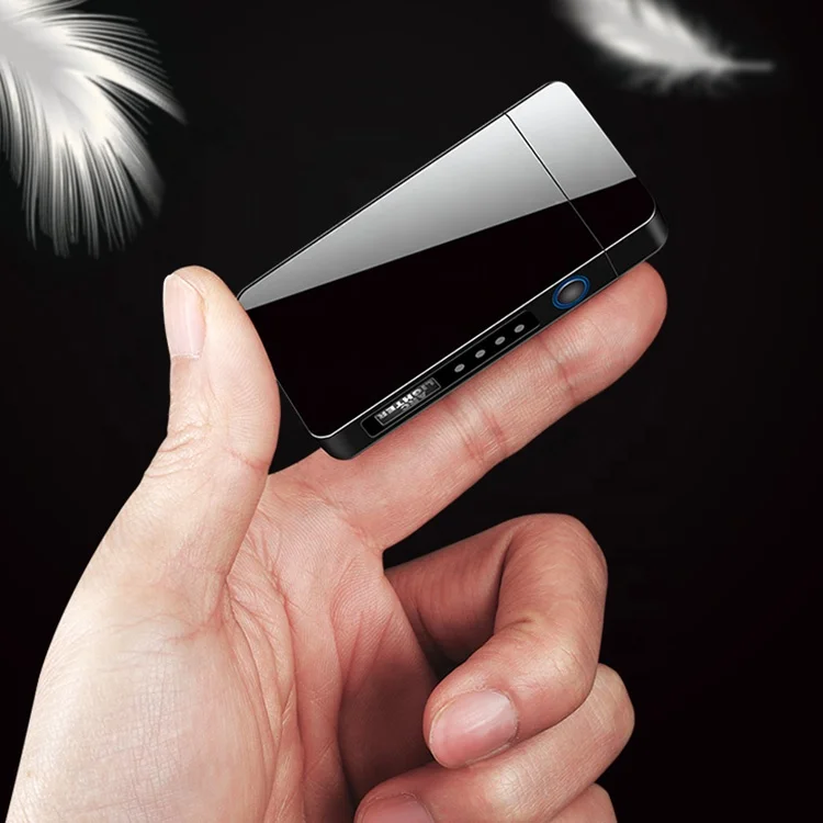 new arrival windproof usb touch electronic smoking gifts cigarette flameless electric lighter with custom logo brand led power