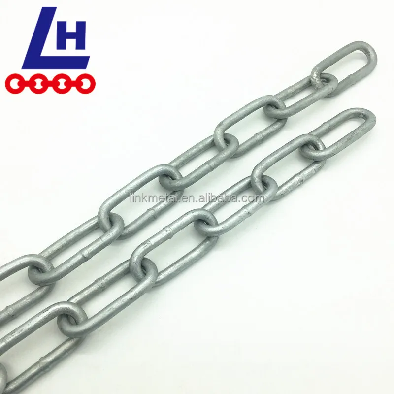 MS 10*60 мм горячая оцинковка длинную Ссылку металлической цепочкой