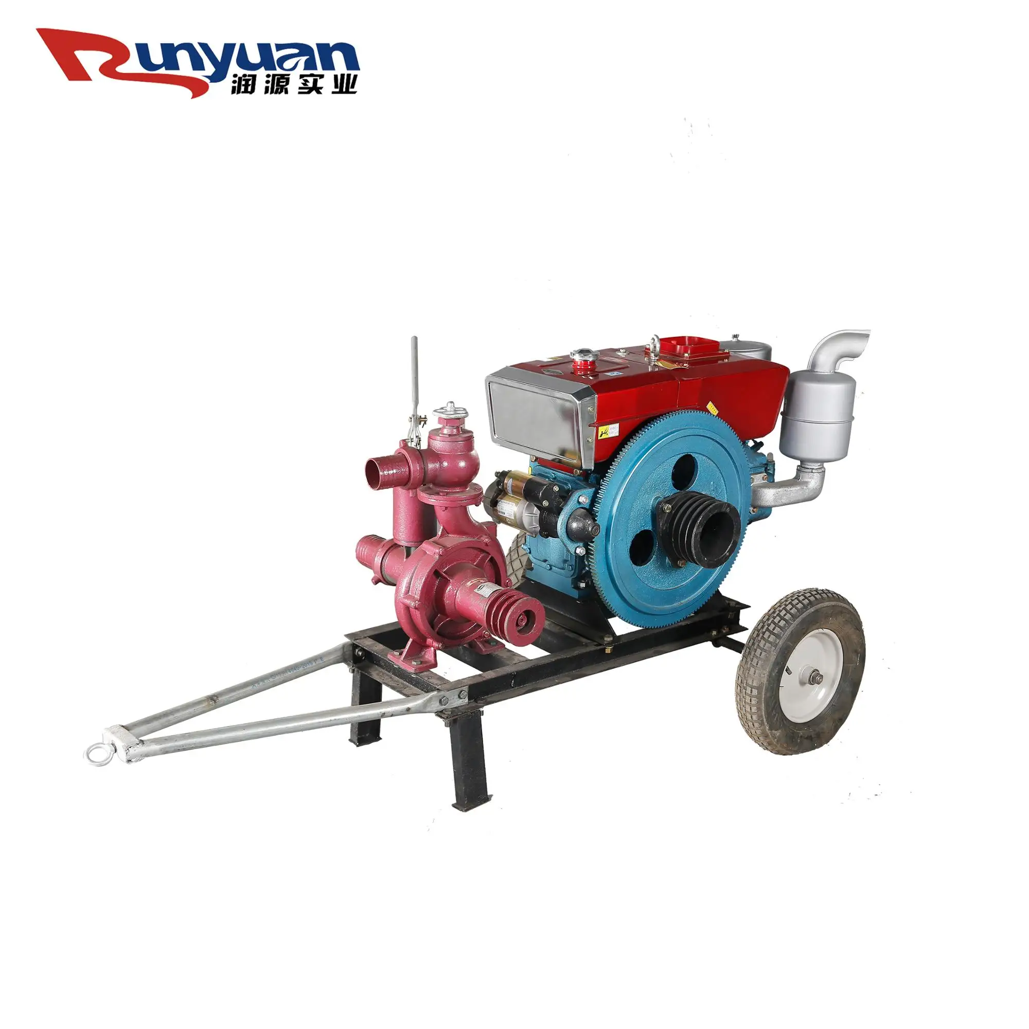 
80BP-68 price of 15-20hp long distance high pressure agricultural irrigation diesel engine water pump 
