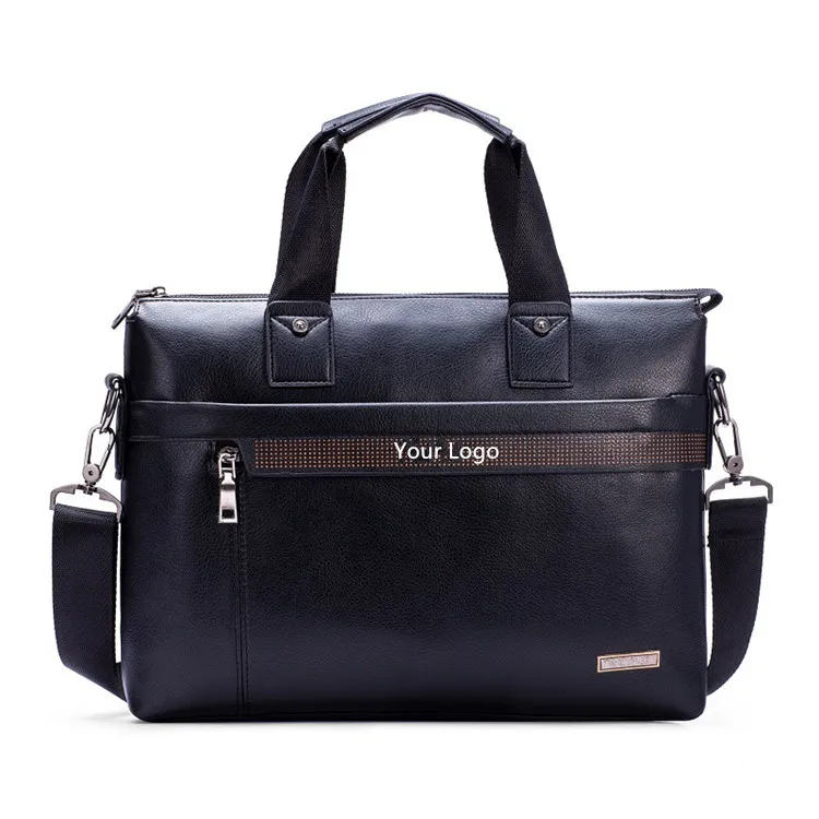  Мужская сумка-мессенджер из искусственной кожи с отделением для ноутбука