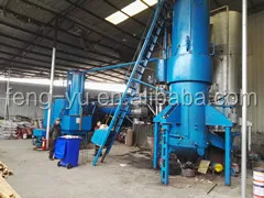 100KW biomass fuel MSW/RDF gasification power generation plant
