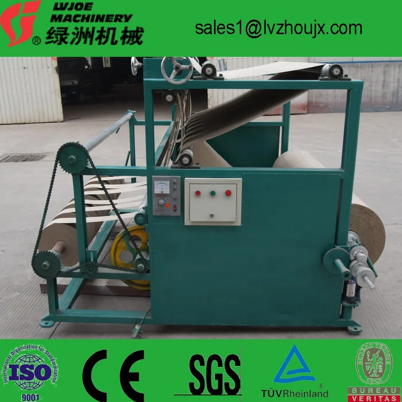 automatic sllitting machine kraft paper rolls rewinding cutting machine