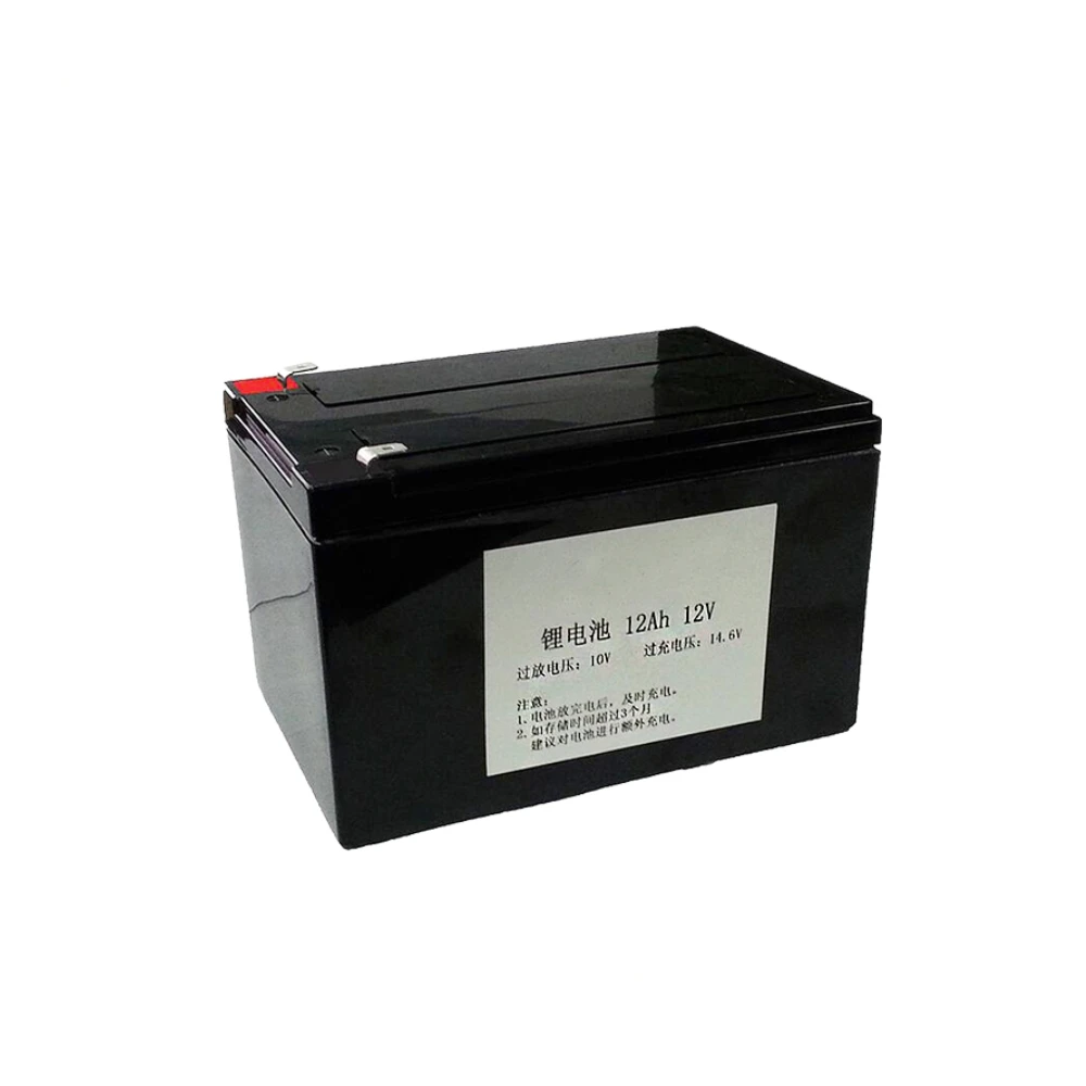 12V 12Ah li-ion rechargeable battery for lead acid replacement