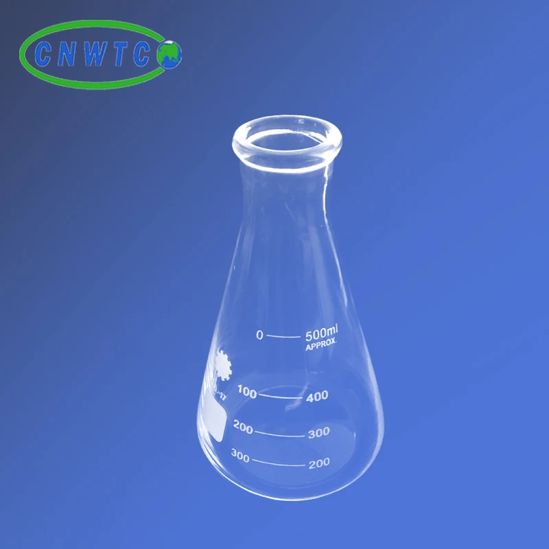 Стеклянная колба Erlenmeyer Boro 2000 для лаборатории, 3000 мл, 5000 мл, 3,3 мл, Лучшая цена