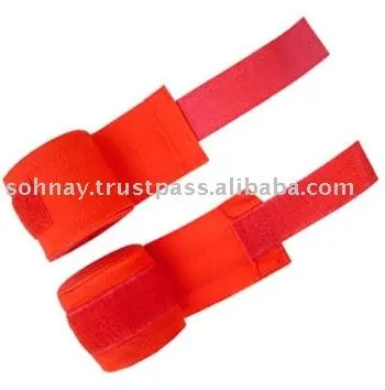 wholesale High quality Custom Boxing Hand Wraps Cotton Nylon mix Boxing Bandages inner boxing hand wraps with logo